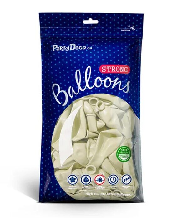 Balonu iepakojums, 100 gb., 30 cm, caurspīdīgi